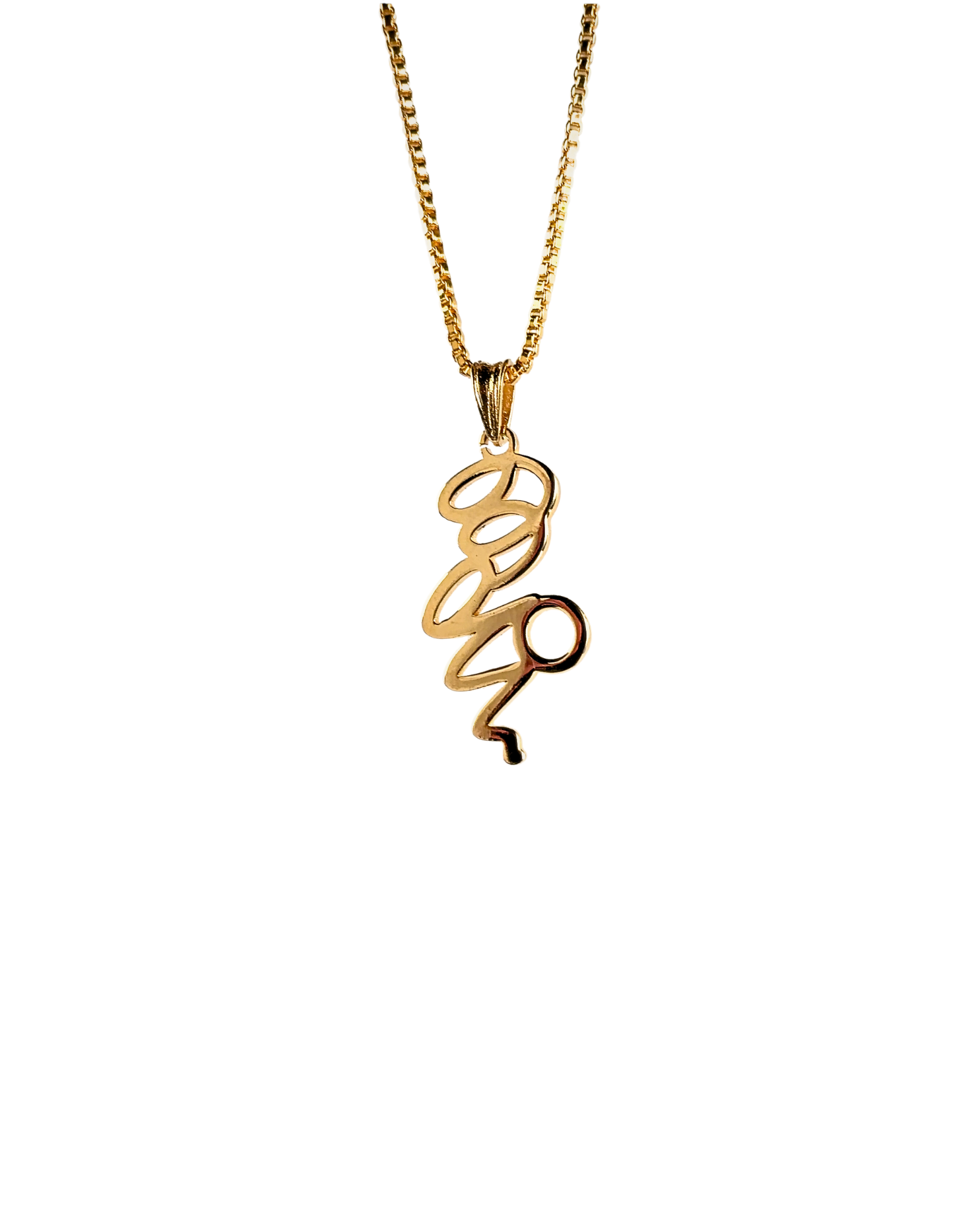 Secret Name Pendant / single name
