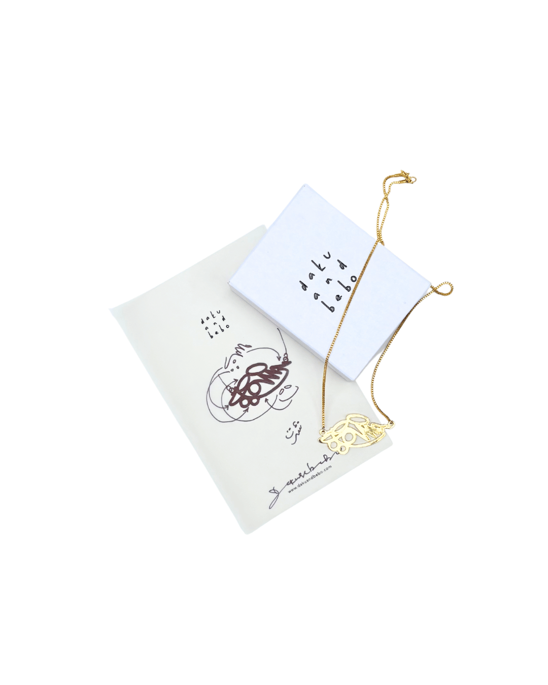 Secret couples’ Name Pendant / Two names together