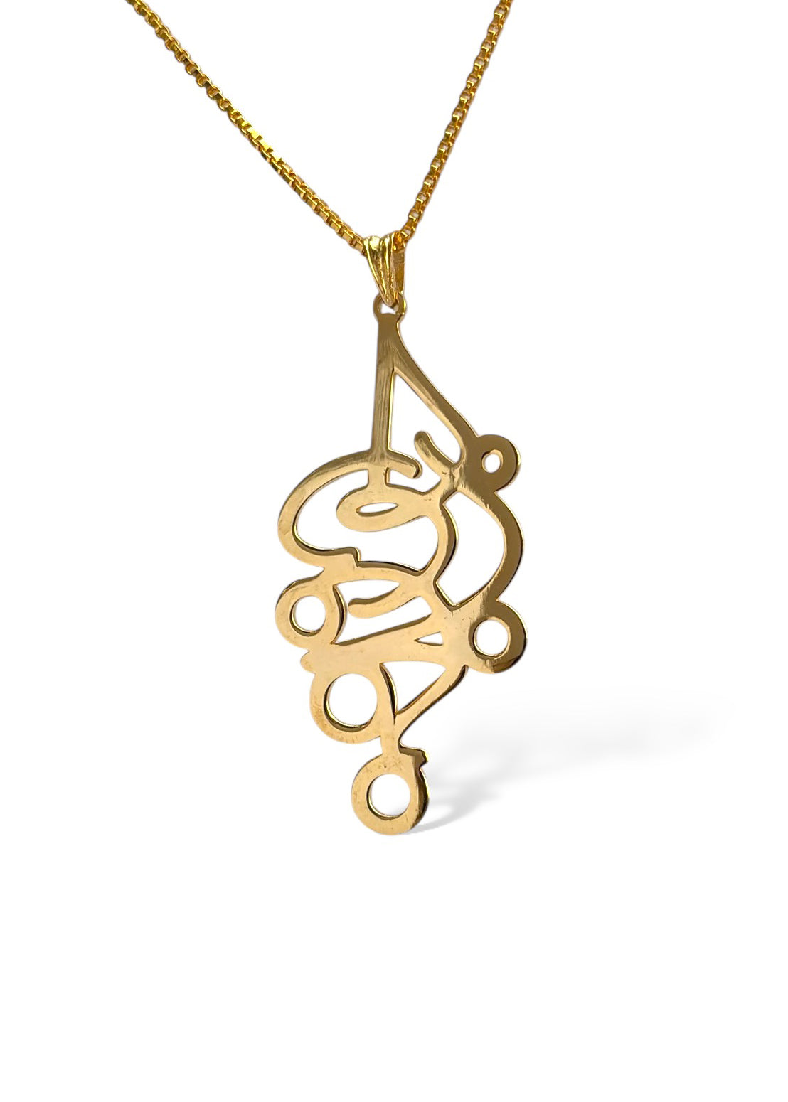 Secret Name Pendant / single name