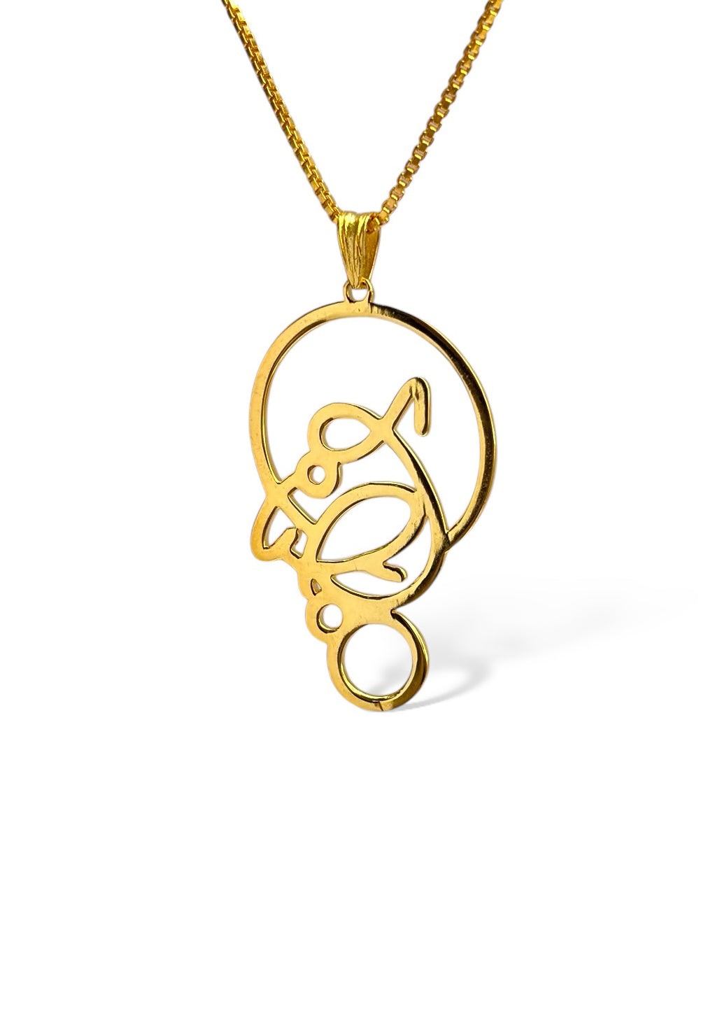 Secret Name Pendant / single name